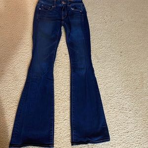 American Eagle flared boot cut jeans, 00S